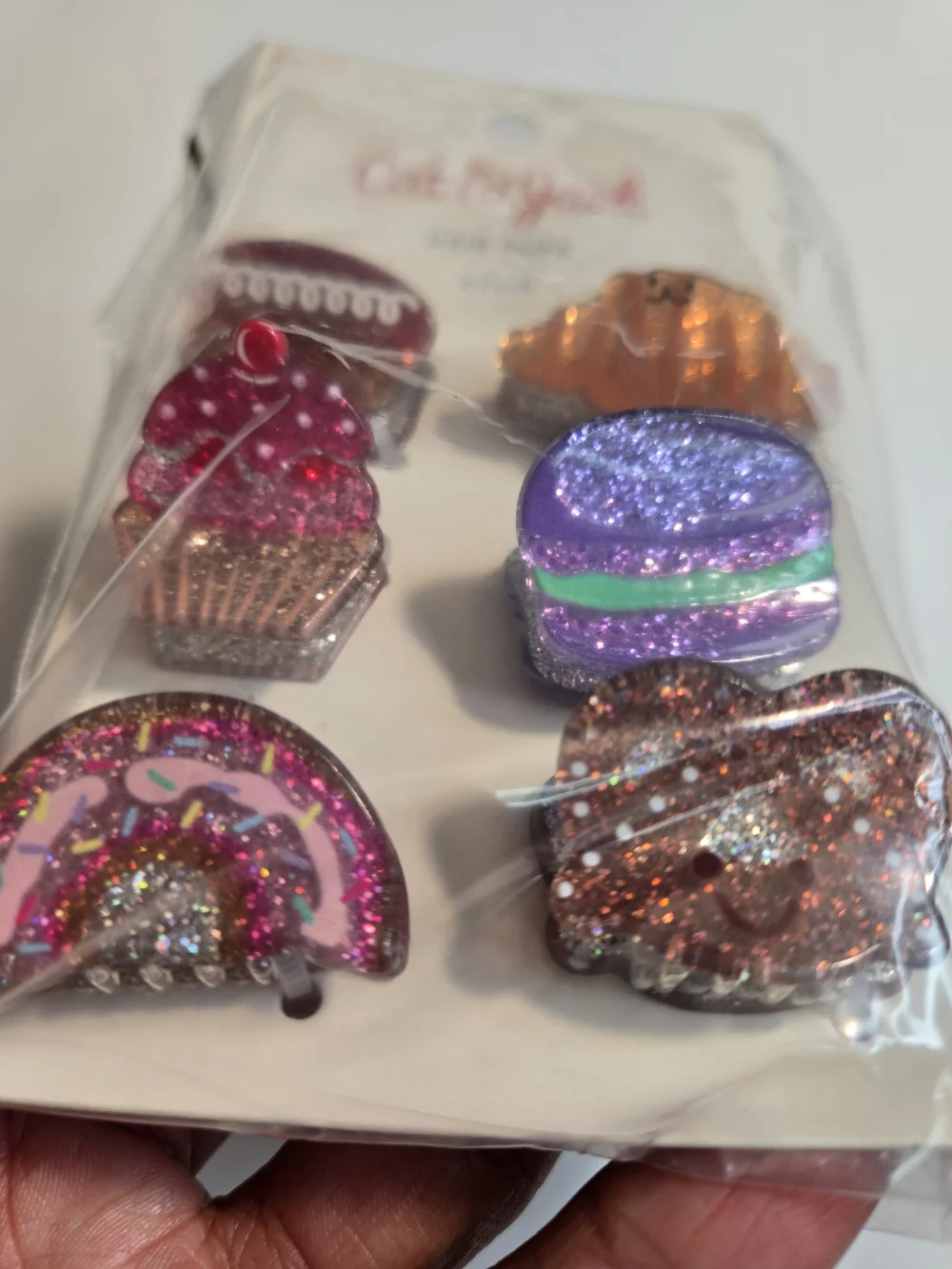 Cat & Jack Dessert Hair Clips 6-Pack Bundle of 2 Sets 12 Clips NWT Target